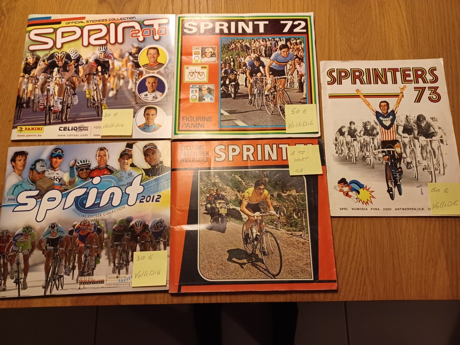 5 panni stickers boeken, Ophalen of Verzenden