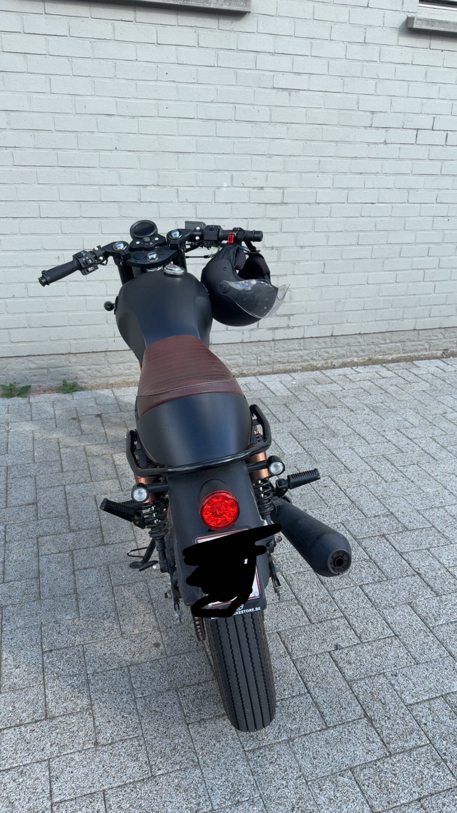 Archive cafe racer 50cc, Fietsen en Brommers, Ophalen, Gebruikt, Klasse B (45 km/u), 4 versnellingen