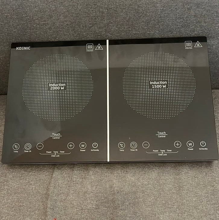 Kookplaat, Elektronische apparatuur, Ophalen, Nieuw, 3 kookzones of minder, Inductie