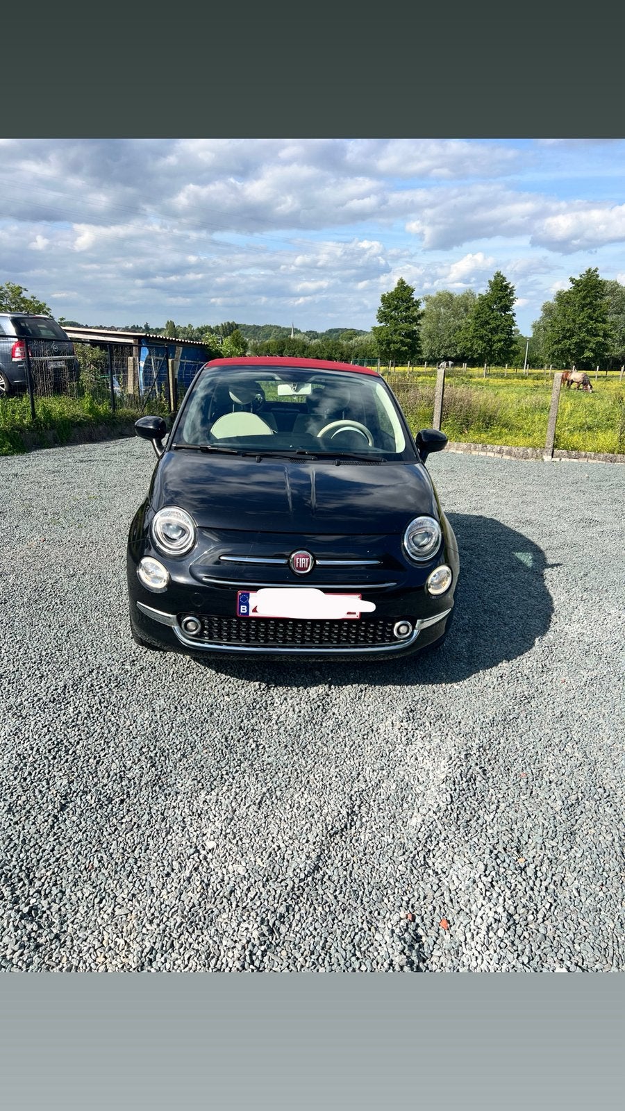 Fiat 500 cabrio, Auto's, 4 zetels, Parkeersensor, Euro 6, Cabriolet