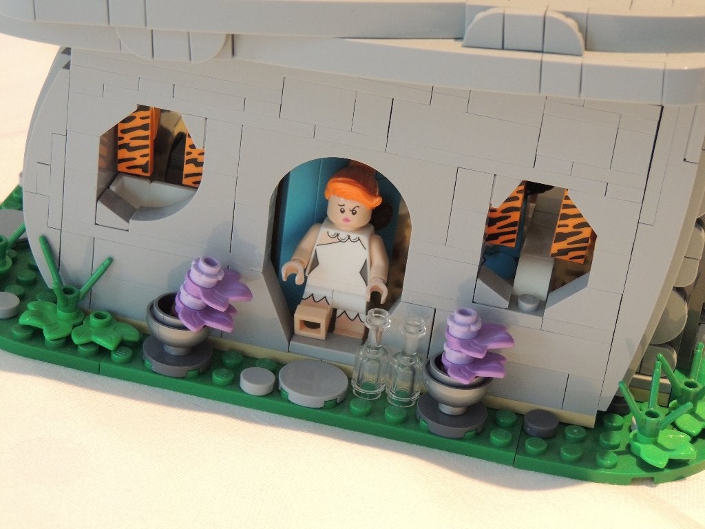 21316 The Flintstones Lego met Pebbles en Bambam extra, Lego, Ensemble complet, Comme neuf, Enlèvement