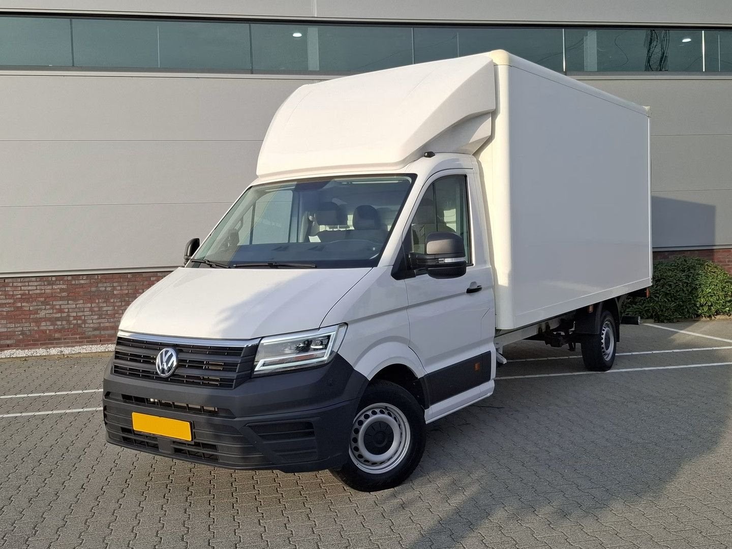 Volkswagen Crafter 2.0 TDI 140pk Automaat Bakwagen met Laadk, Achat, Diesel, Automatique, Blanc