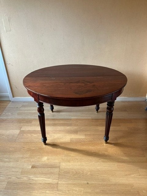 Belle table ronde vintage, Enlèvement