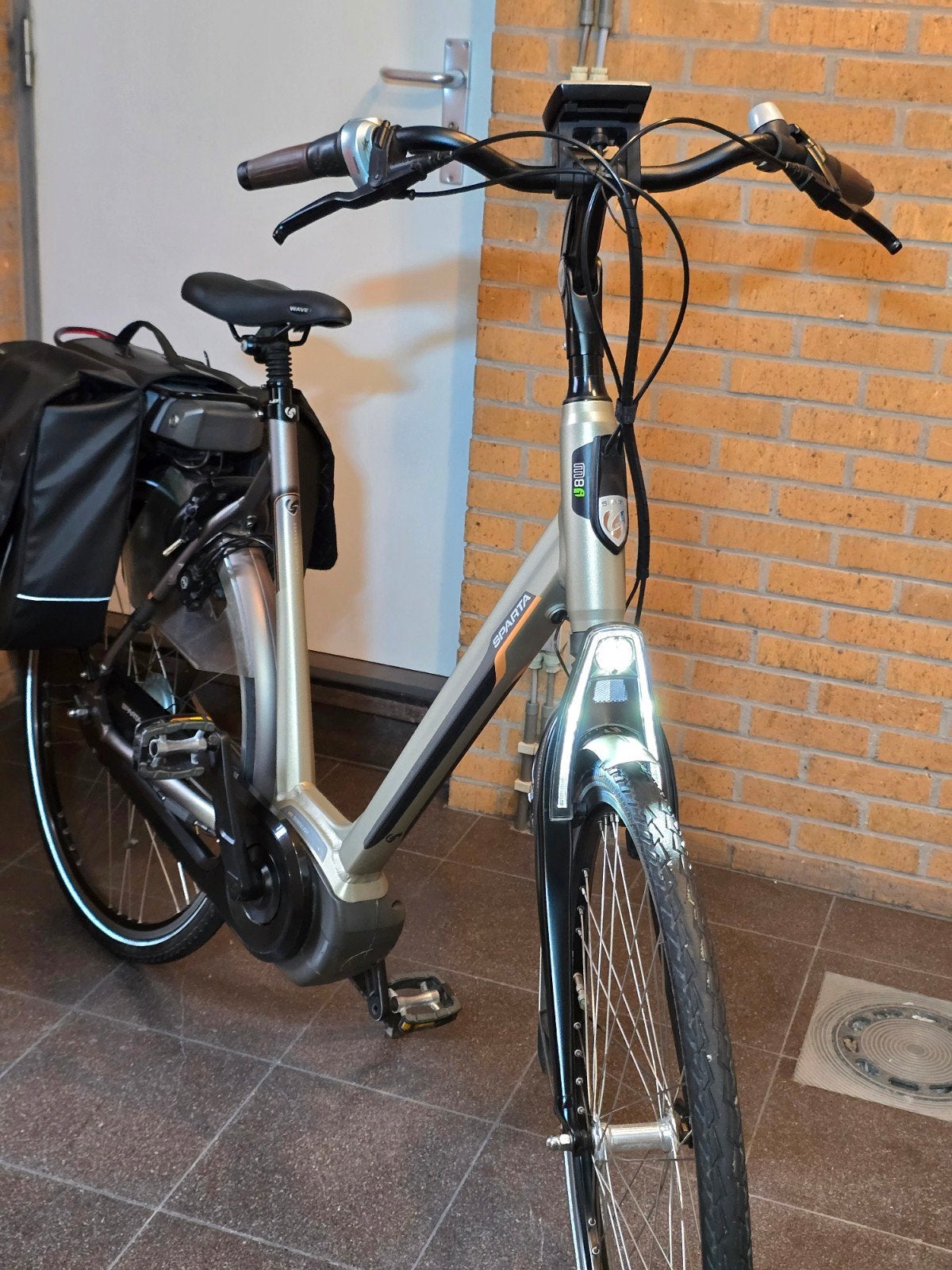 elektrische fiets sparta met middenmotor, Ophalen, Sparta, Zo goed als nieuw, 51 tot 55 cm