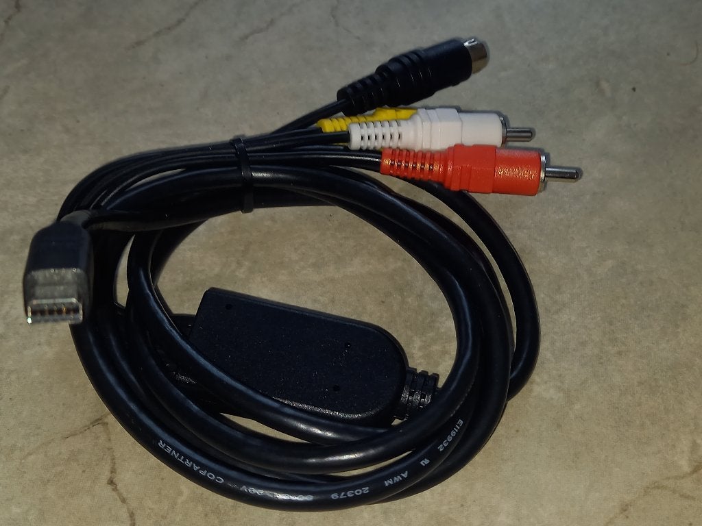 Câble Audio-vidéo AV pour caméscope jvc mini dv gr-d239e, Audio, Tv en Foto, Videocamera's Digitaal, JVC, 20x of meer, Nieuw, Ophalen of Verzenden
