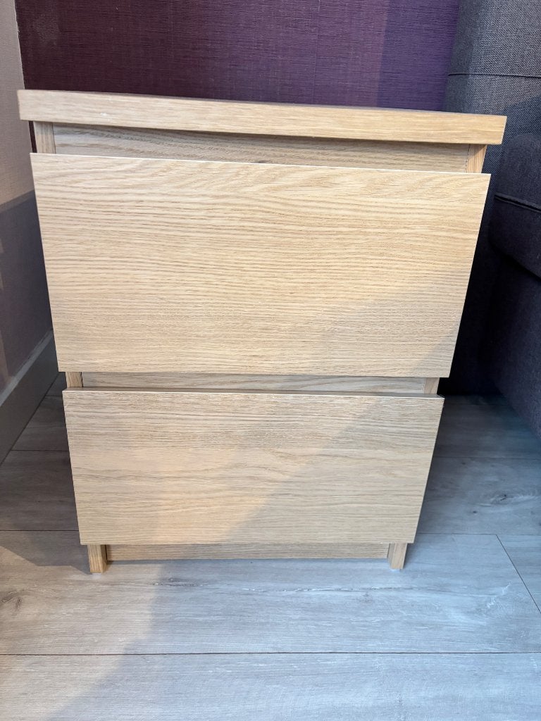 2 commodes Malm IKEA, Maison & Meubles, Moins de 100 cm, Enlèvement, Utilisé, 1 ou 2 tiroirs