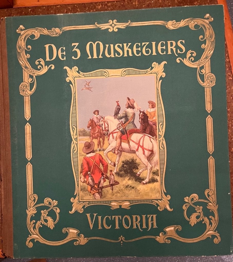 De Drie Musketiers - uitgegeven door Victoria, Enlèvement
