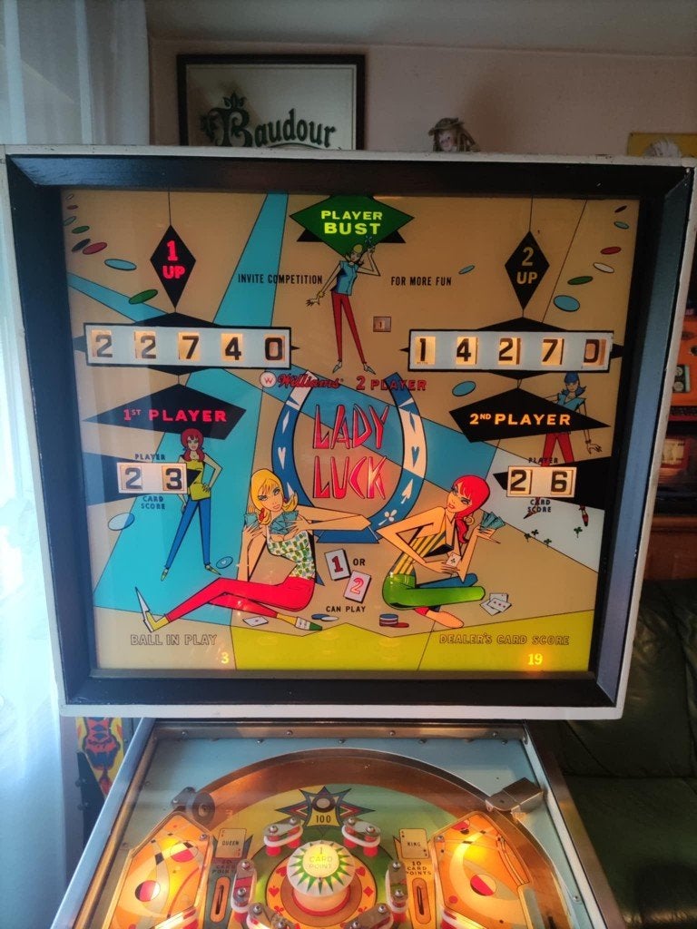 flipper flipperkast jeux de café bistrot, Ophalen, Williams