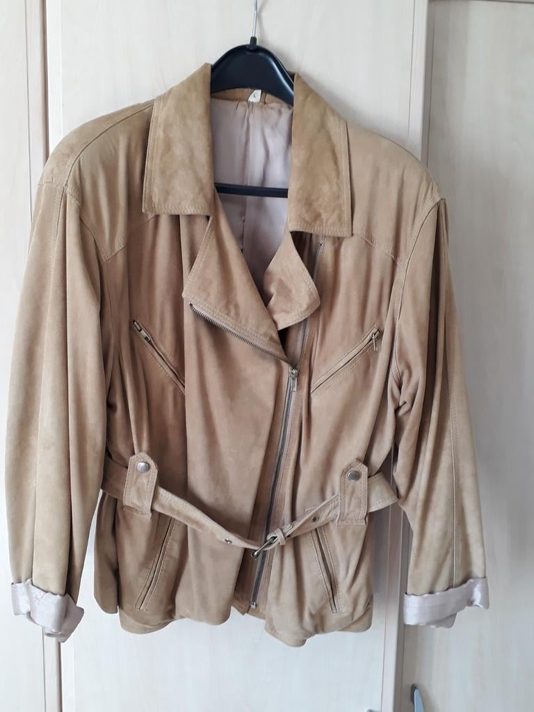 Suede jas, Ophalen of Verzenden, Gedragen