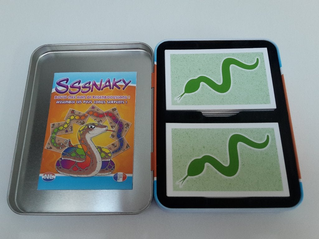 Nieuw spel Sssnaky, 2-5 spelers, 4+, + 1 gratis promo, Hobby en Vrije tijd, Ophalen of Verzenden, Nieuw, Amigo