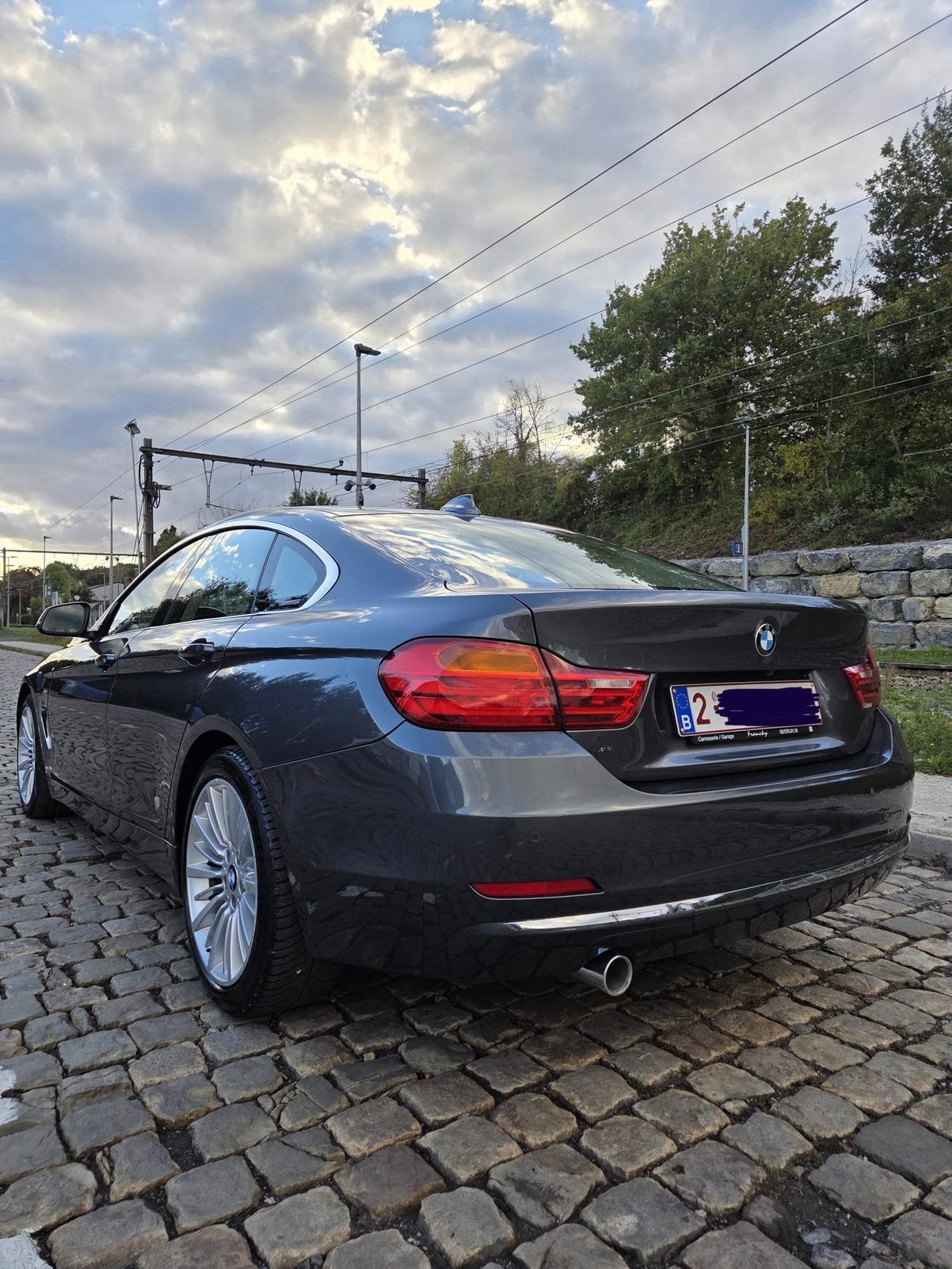 BMW 418D 01/2019 110kw 215000km, Autos, Cuir, 116 g/km, Achat, Entreprise
