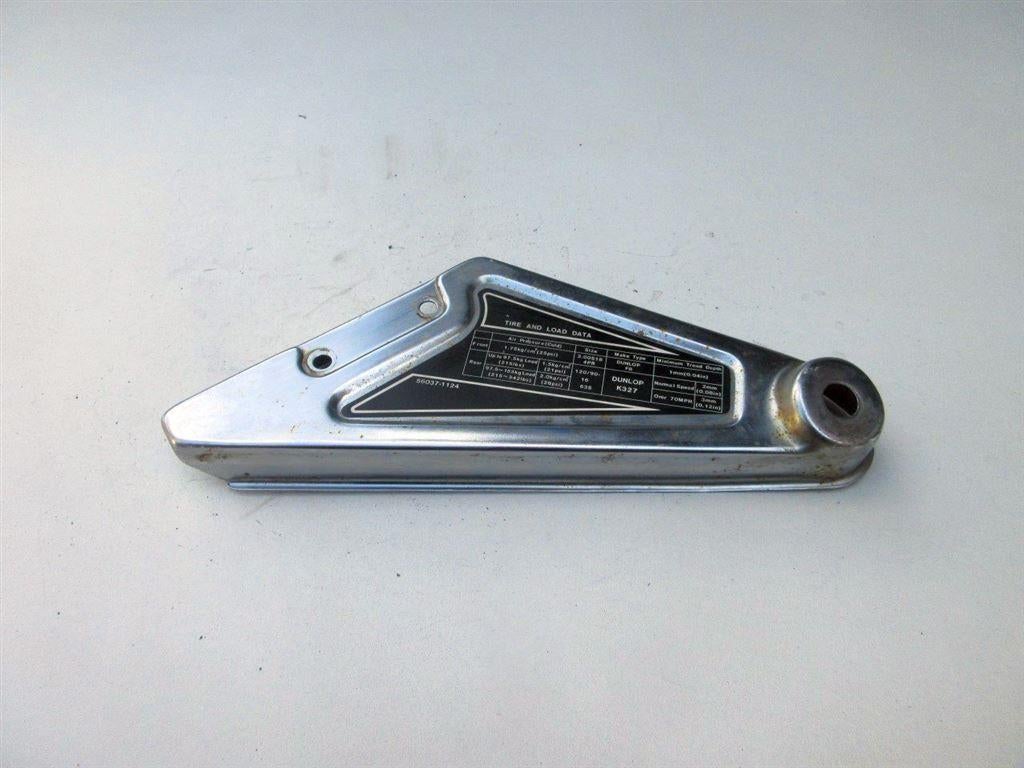 Kawasaki Z305 voetsteun plaat L afdek schild cover deksel KZ, Ophalen, Gebruikt