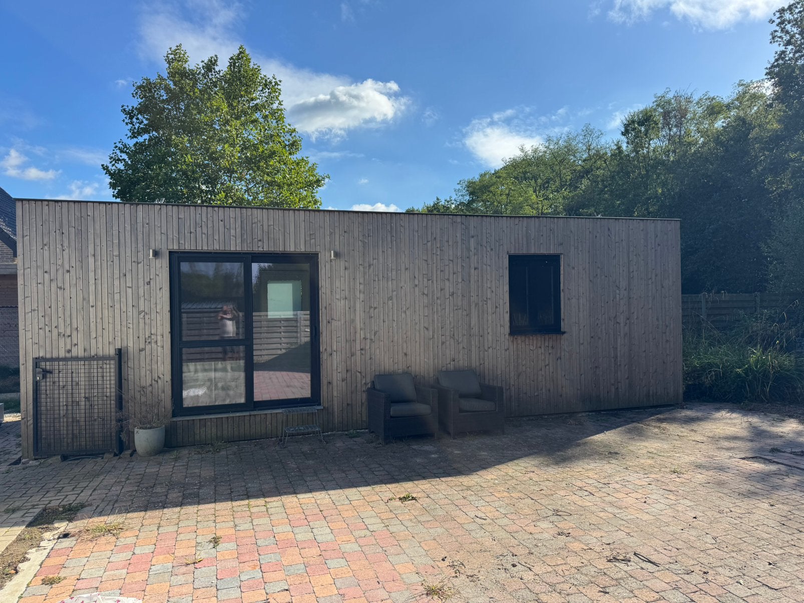 Zorgwoonunit container woning, Ophalen