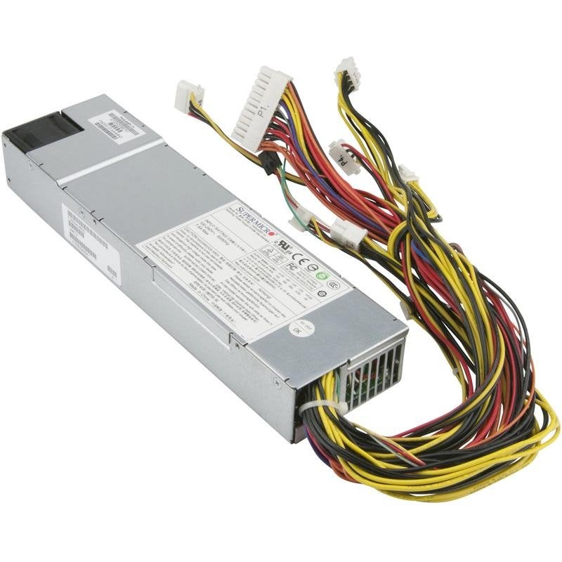 SuperMicro 600watt Fixed Power Supply PWS-605P-1H, Computers en Software, Interne voedingen, Gebruikt, Super Micro Computer B.V.