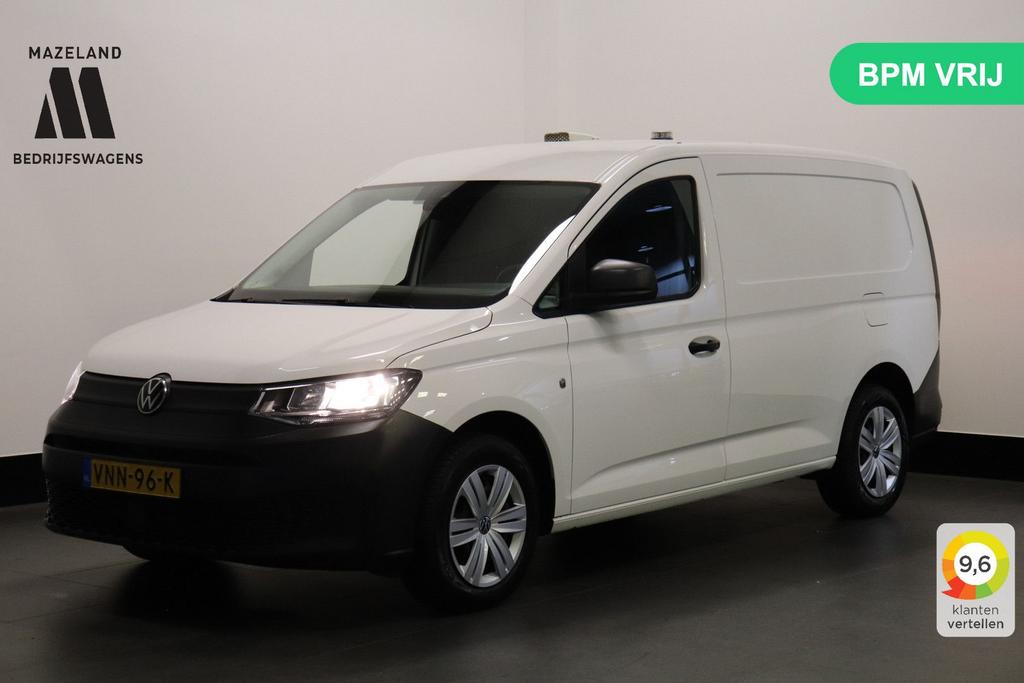 Volkswagen Caddy Cargo Maxi 2.0 TDI EURO 6 - Airco - Cruise, Parkeersensor, 129 g/km, Wit, Bedrijf