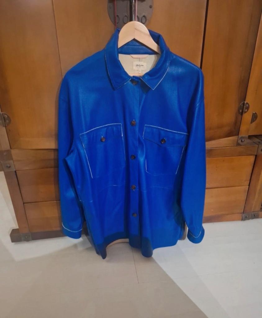 Bellerose oversized jacket, Bellerose, Blauw, Maat 42/44 (L), Ophalen of Verzenden
