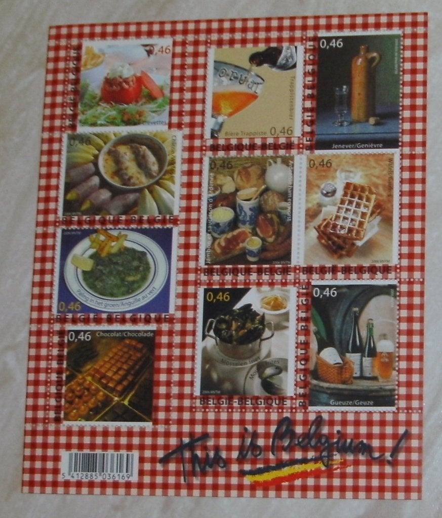 1 blok this is belgium, Postzegels en Munten, Frankeerzegel, Ophalen of Verzenden, Zonder stempel, Postfris