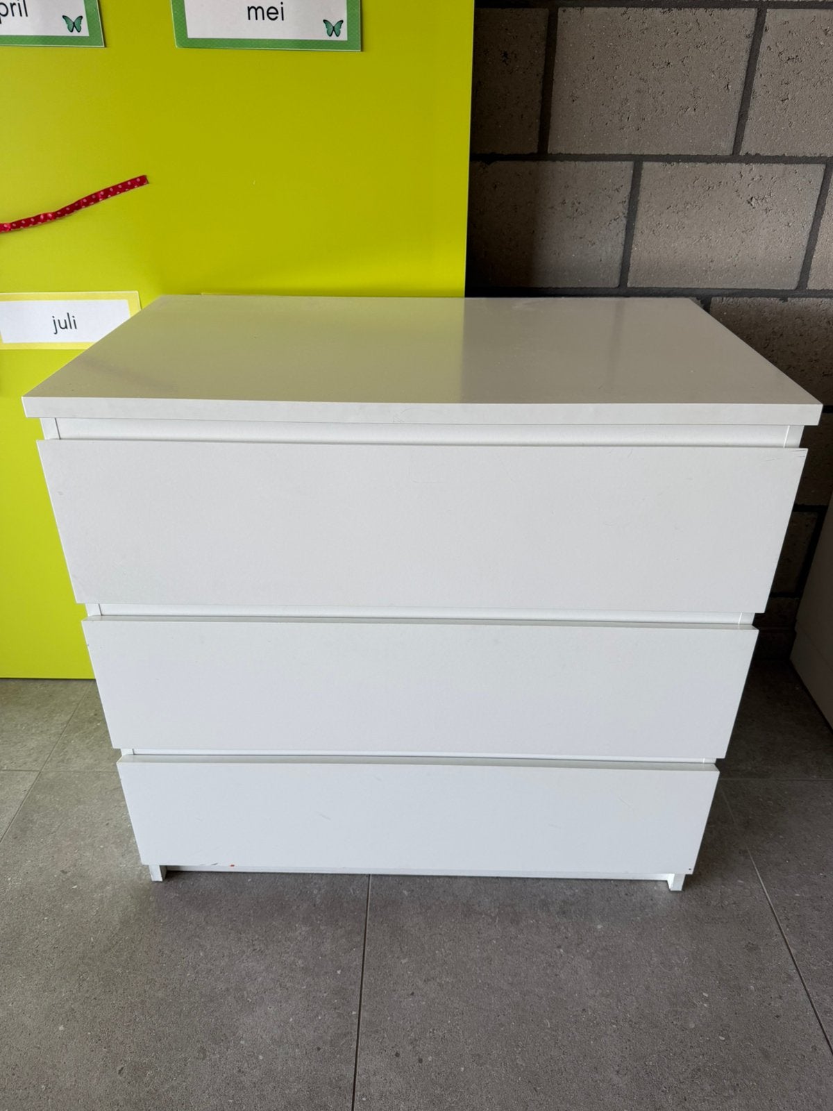 Storklinta ladenkast, Ophalen, Gebruikt