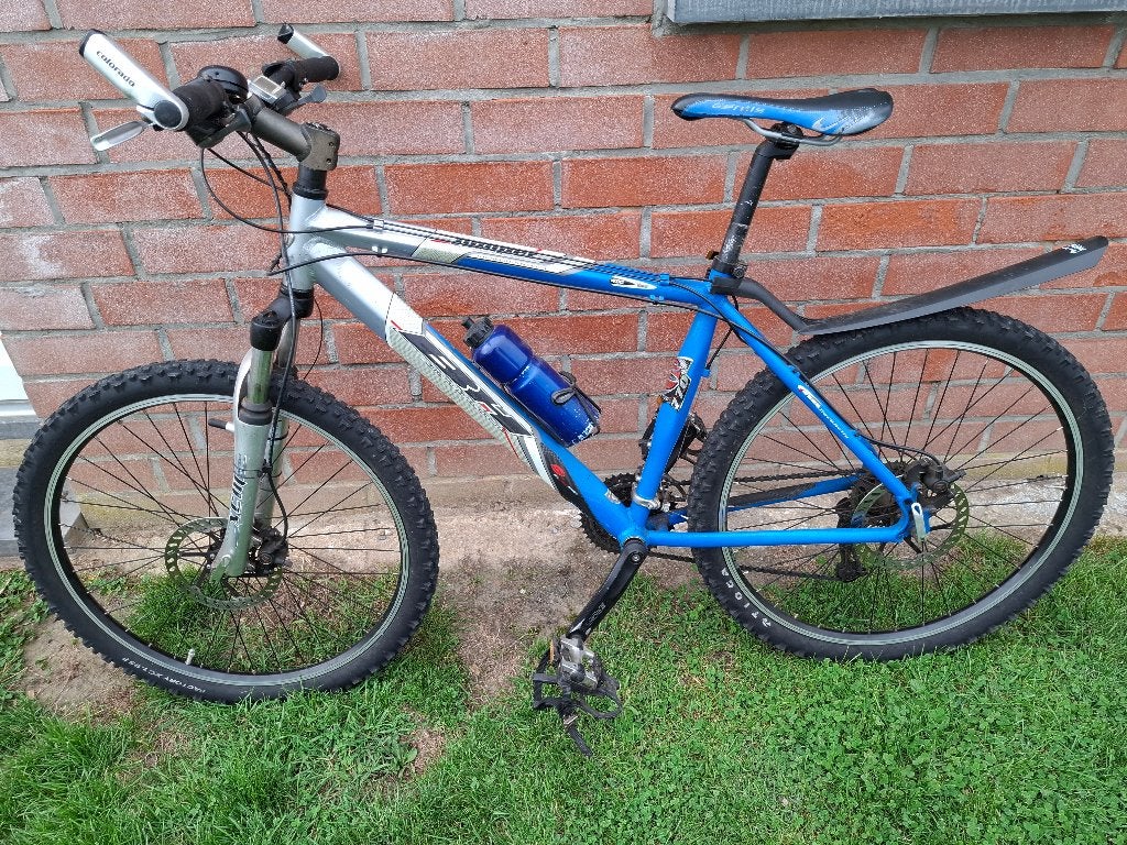 Mountainbike blauw, Ophalen, Schijfrem, Heren, Overige merken