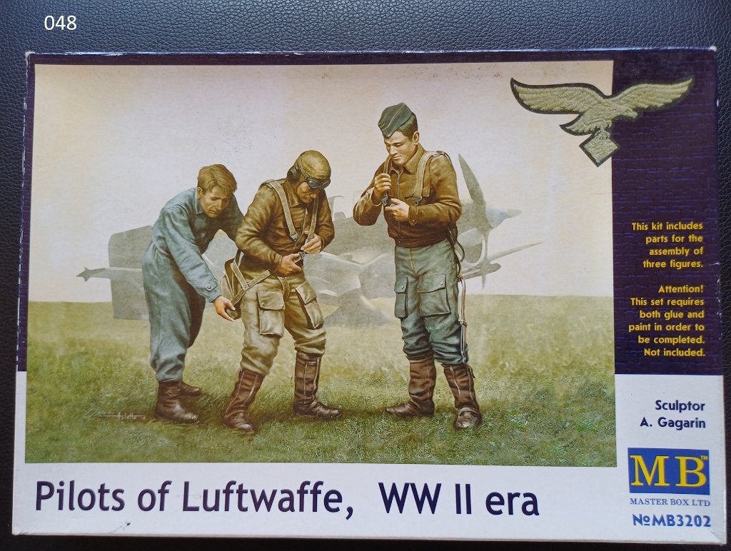 Pilots of Luftwaffe, WWII   1/35  MB Master Box, Enlèvement ou Envoi