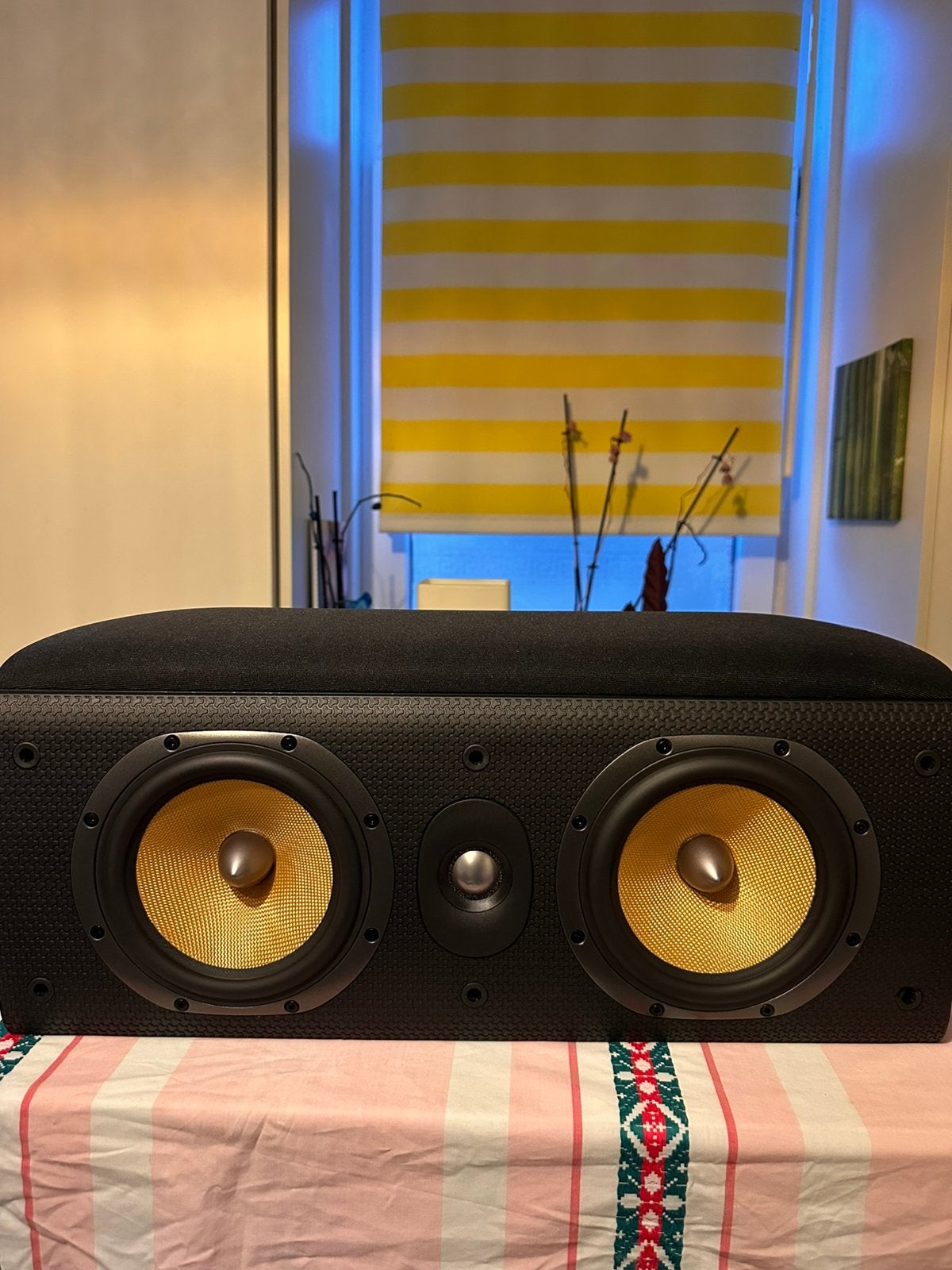 Bowers & Wilkins (B&W) LCR600 S3 Center – (Grotere Versie), TV, Hi-fi & Vidéo, Haut-parleur central, Compatible son surround/home cinéma