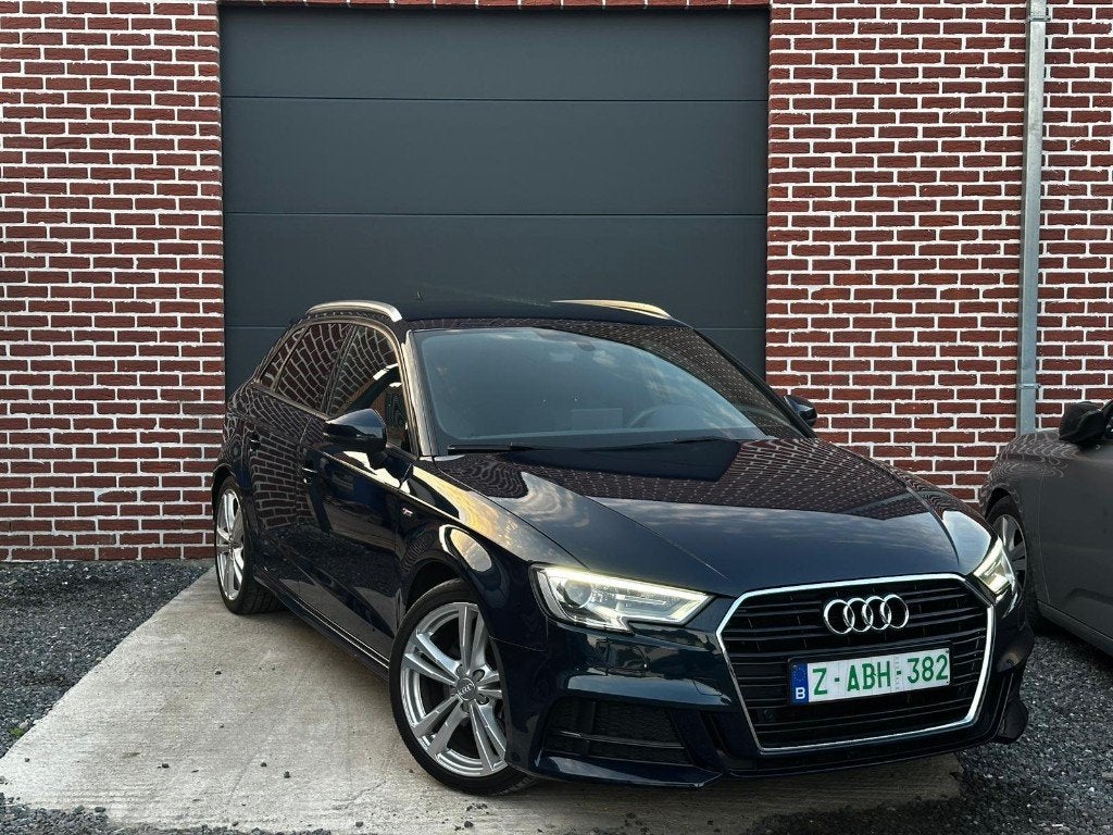 Audi A3 35 TDI 12M Garantie, Auto's, Audi, 4 cilinders, Blauw, 5 deurs, Particulier