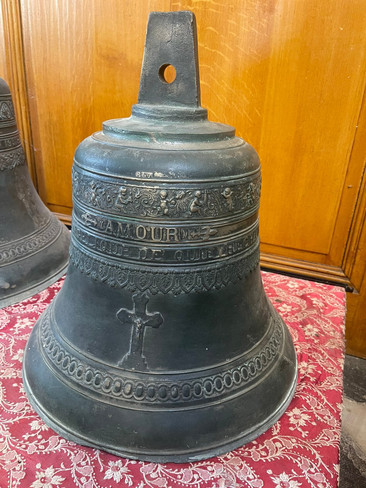Recherche cloches d’eglises/chapelles/carillons, Ophalen of Verzenden, Brons