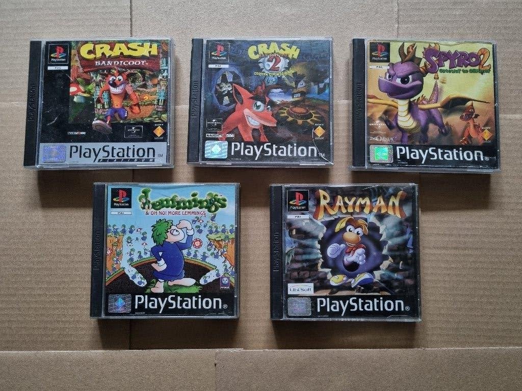 Lot van Playstation 1 spellen-10 Stuks.Met Zeldzamere Titels, Games en Spelcomputers, Ophalen of Verzenden, Gebruikt