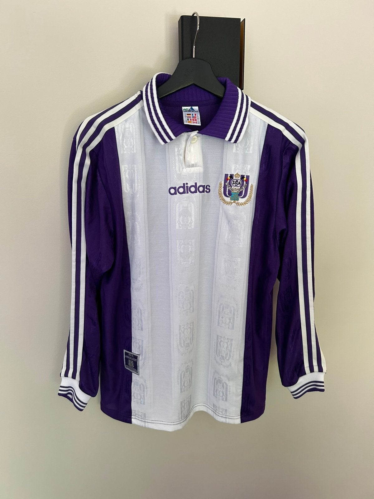 Maillot RSC Anderlecht 1997/98, Maat S, Ophalen of Verzenden, Zo goed als nieuw, Shirt