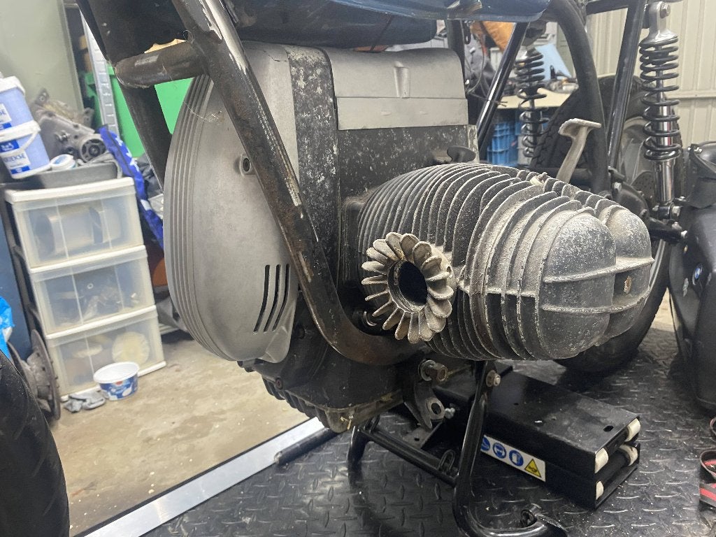 BMW R90S in onderdelen, incompleet / project, Ophalen, Gebruikt