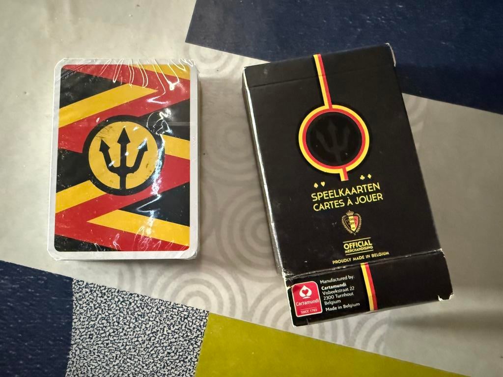 Belgian Red Devils originele kaartset, Sports & Fitness, Football, Enlèvement ou Envoi, Neuf, Autres types