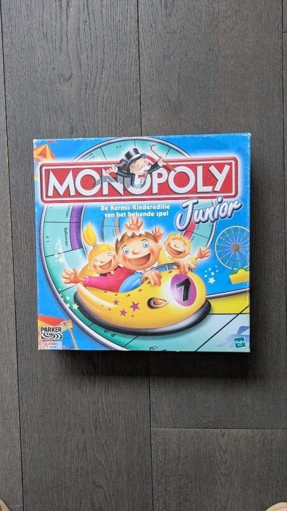 Monopolie Junior - kermis editie, Enlèvement ou Envoi, Utilisé, Parker/hasbro