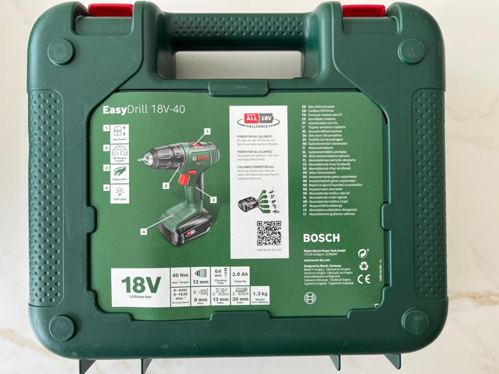 Vaderdagcadeau - NIEUW Bosch easydrill 18/40 accuboormachine, Bricolage & Construction, Enlèvement, Neuf