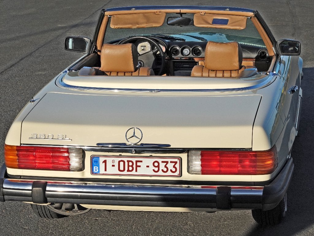 Mercedes-Benz 380 SL – 1984 – bijzonder mooie staat, foto 7