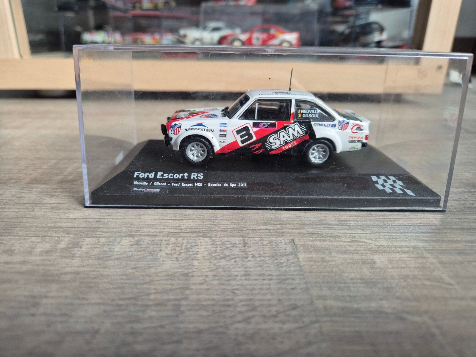 Rallye miniature, Ophalen of Verzenden, Zo goed als nieuw, Auto, Overige merken