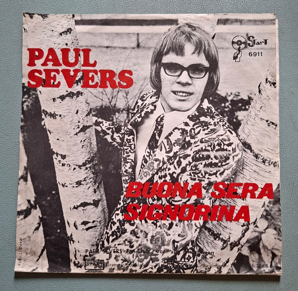 Paul Severs – Ik Ben Verliefd Op Jou, Cd's en Dvd's, Ophalen of Verzenden, 7 inch, Nederlandstalig