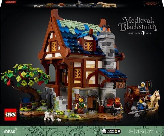 LEGO 21325 Middeleeuwse smid nieuw, Lego, Nieuw, Ophalen of Verzenden, Ideas