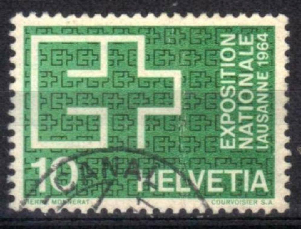 Zwitserland 1963 - Yvert 717 - Tentoonstelling Lausanne (ST), Verzenden, Gestempeld
