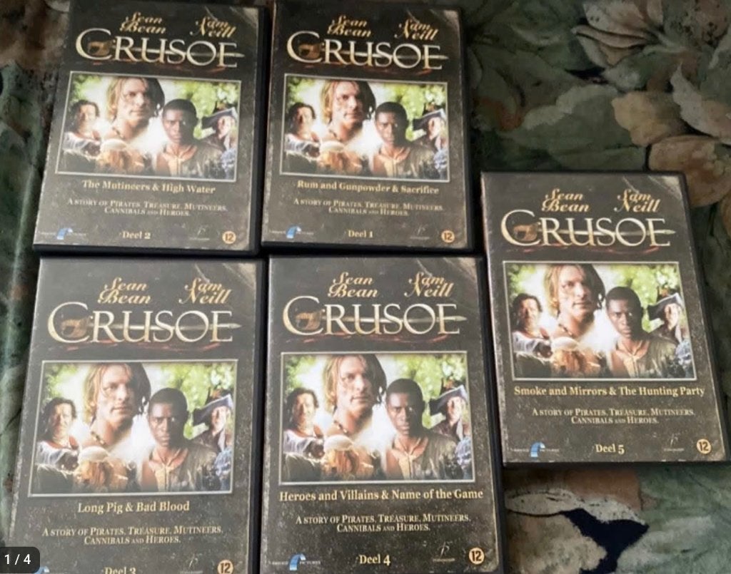 CRUSOE ( 5 dvd’s ), Ophalen of Verzenden, Nederlands, Nederlands