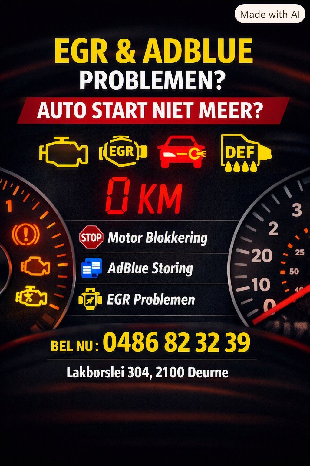 Solutions aux problèmes liés à l'Adblue et à l'Egr, Autos : Pièces & Accessoires, Enlèvement, Daihatsu