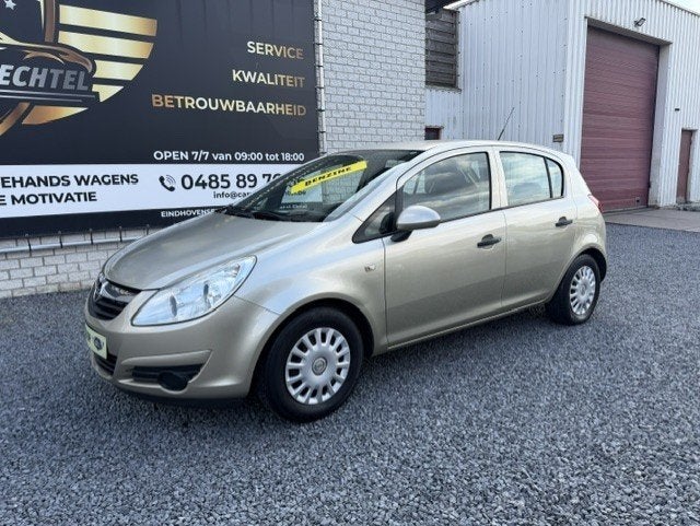 Opel Corsa 1.0i benzine ENJOY met maar 127 000 km GARANTIE !, Zwart, 1000 cc, Corsa, Stadsauto