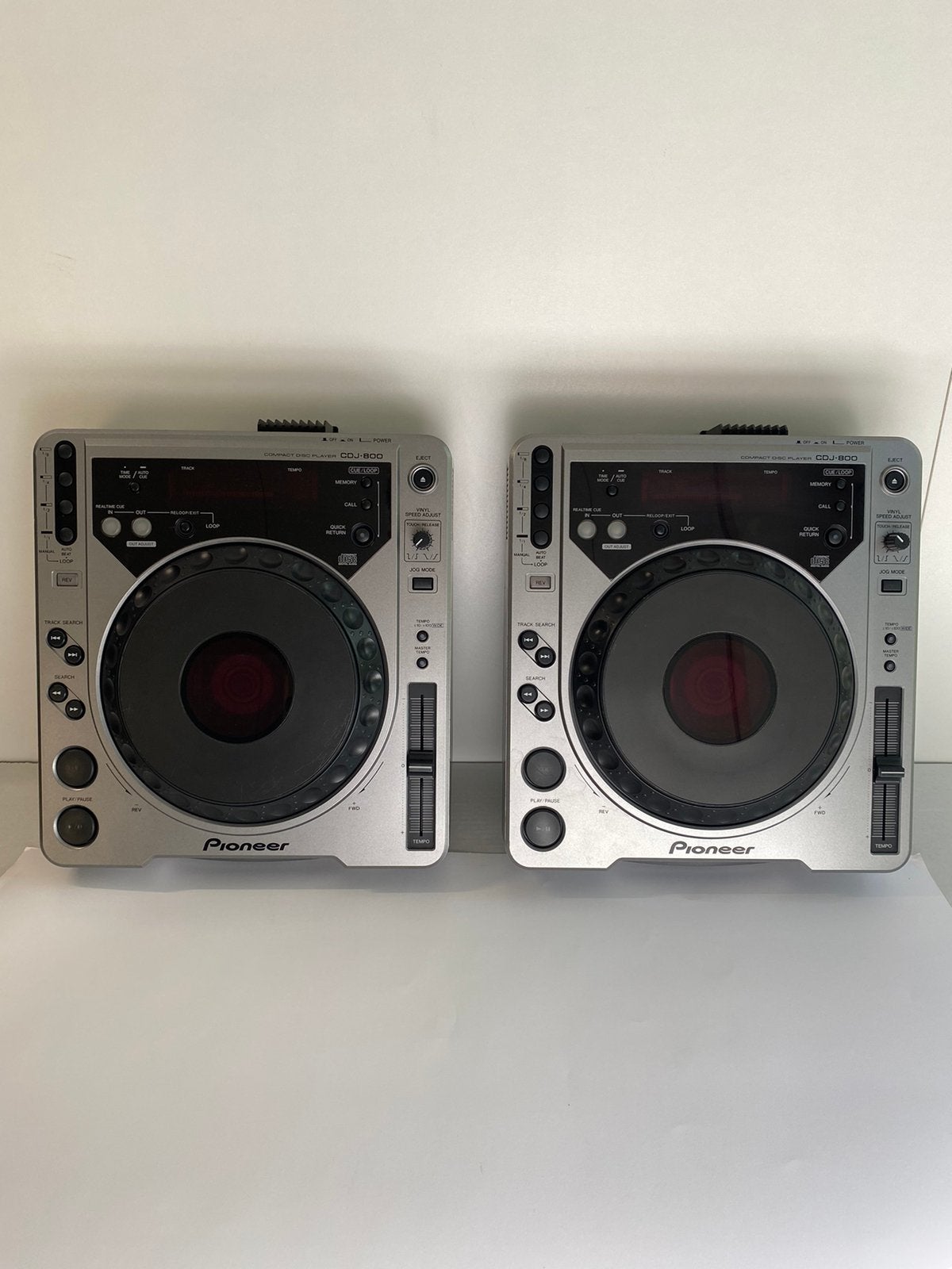 Paire de Pioneer CDJ-800, Musique & Instruments, Enlèvement, Utilisé, Pioneer