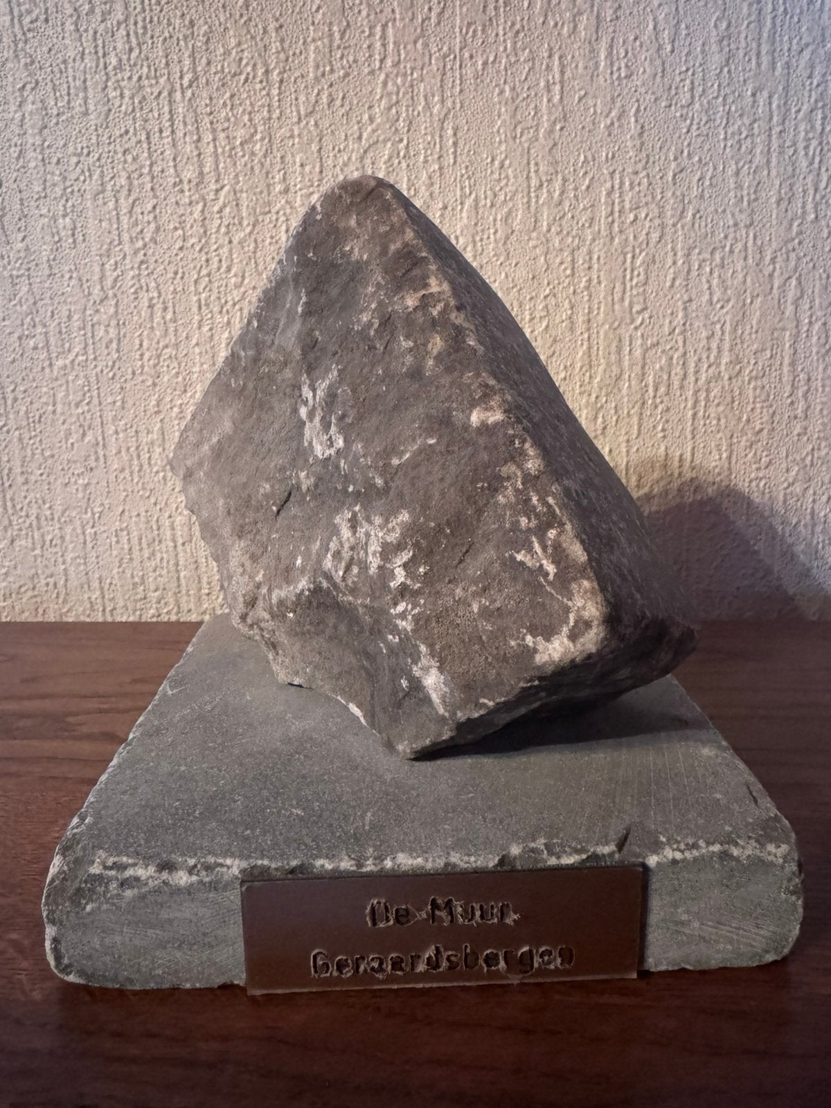 Mur pavé de Grammont avec certificat d'authenticité, Enlèvement ou Envoi