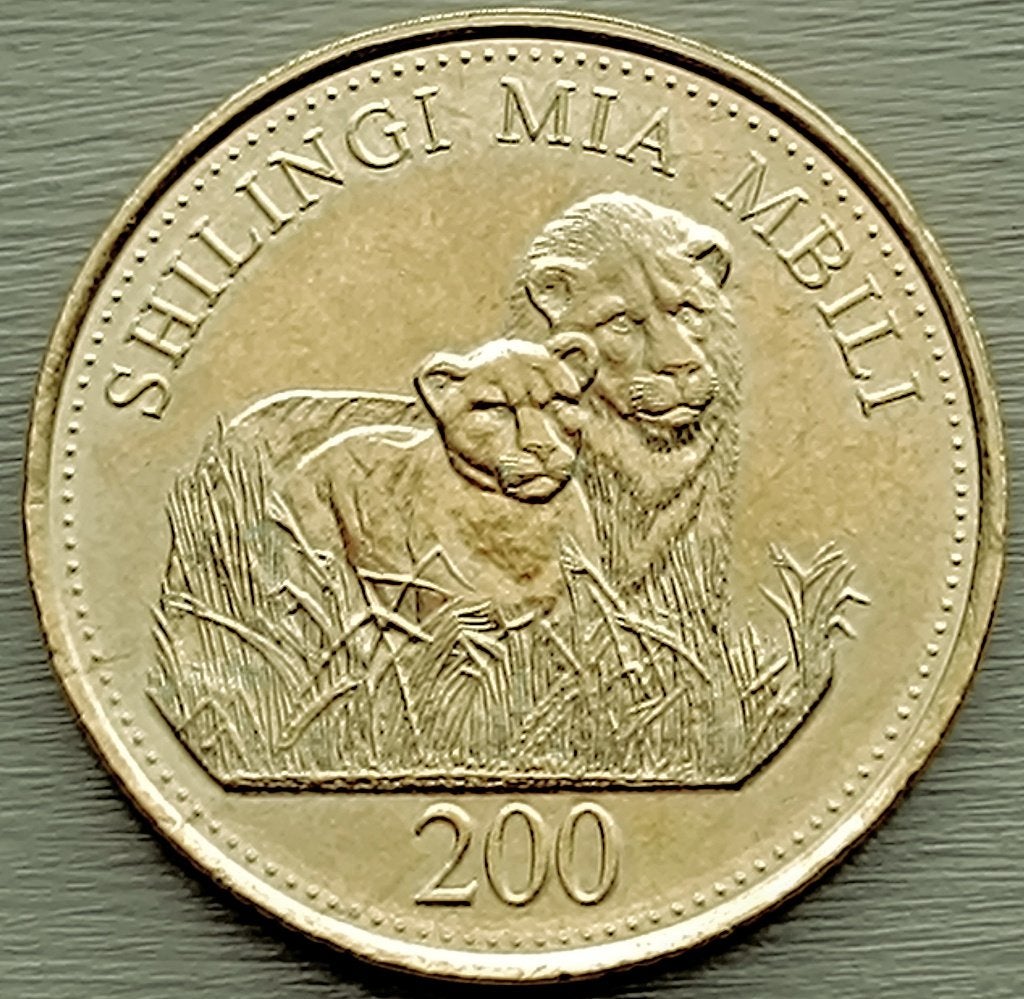 munt Tanzania 200 shillings 2014, Timbres & Monnaies, Enlèvement ou Envoi, Tanzanie