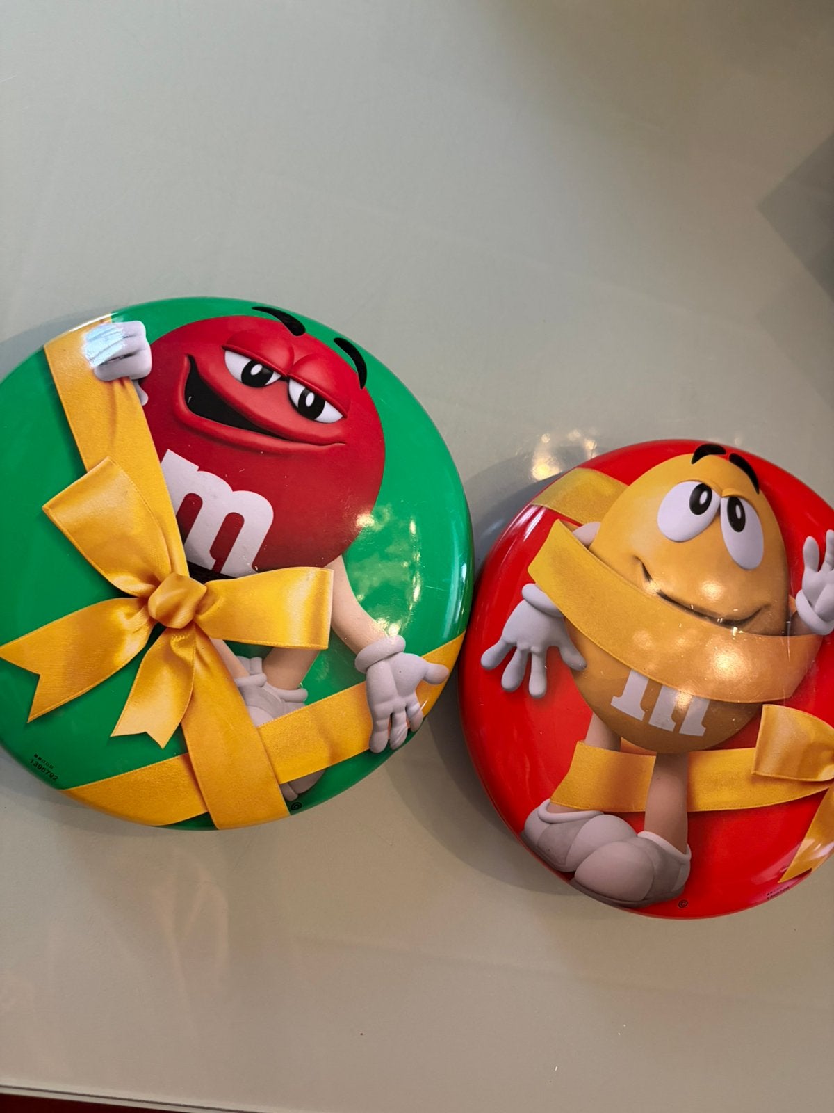 Limited edition bewaarblikken m&m, Ophalen of Verzenden, Zo goed als nieuw