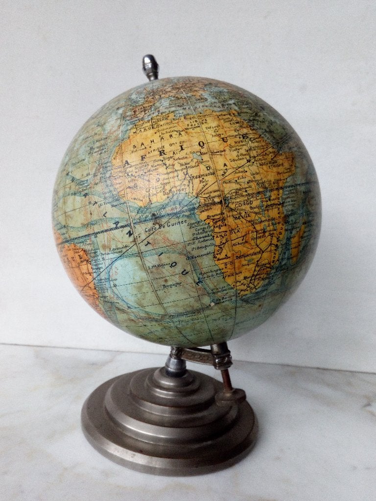 Globe terrestre J FOREST Paris    Art déco, Maison & Meubles, Enlèvement
