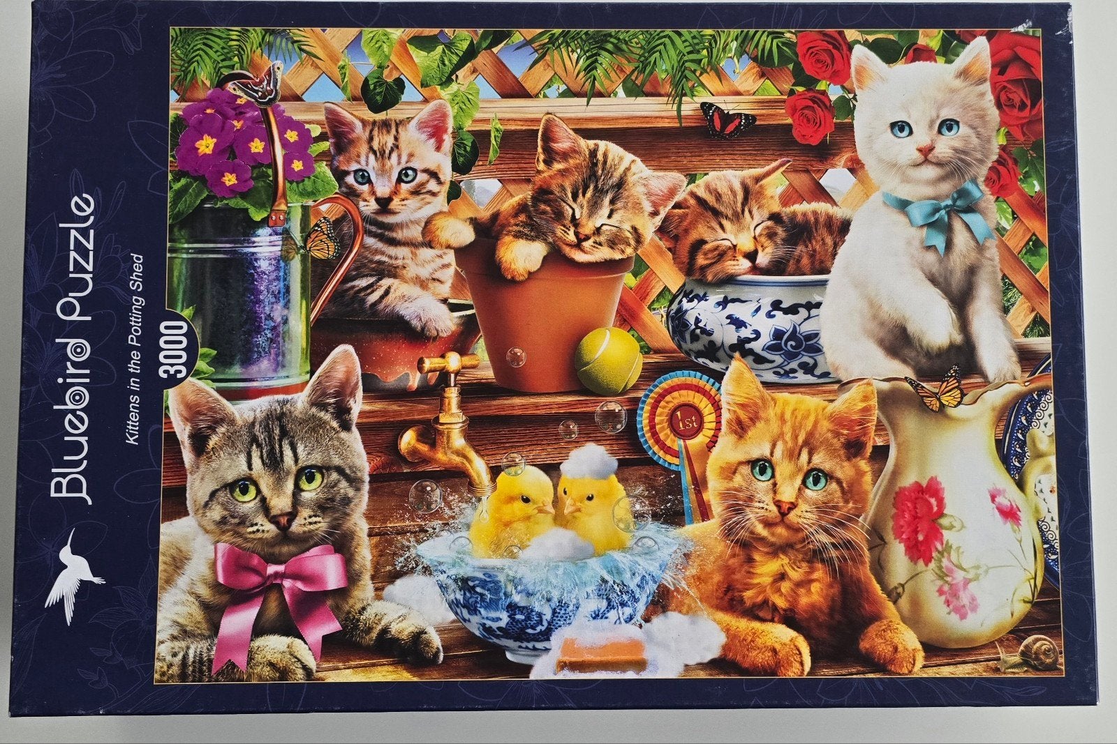 Puzzle de 3000 pièces Bluebird, Enlèvement ou Envoi, Plus de 1 500 pièces, Comme neuf, Puzzle