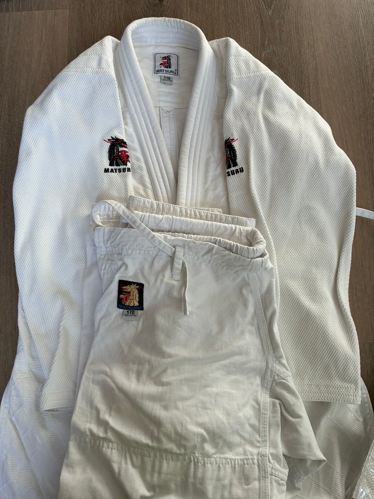 Judopak 170 semi competitie, Sport en Fitness, Ophalen of Verzenden, Zo goed als nieuw, Judo