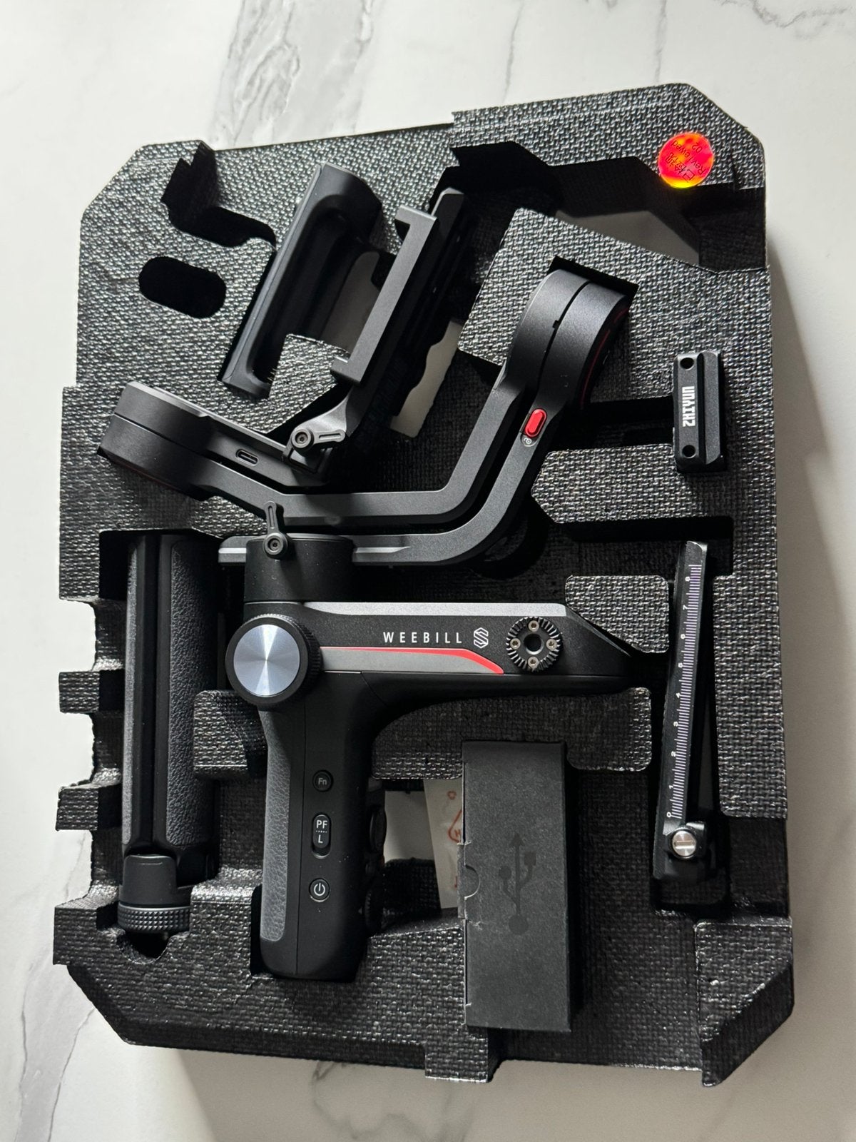 ZHIYUN WEEBILL S Gimbal - NIEUWSTAAT!!, Ophalen, Zo goed als nieuw, Gimbal, Zhiyun