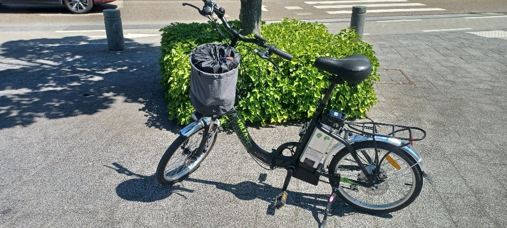 Elektrische plooifiets, Fietsen en Brommers, Elektrische fietsen, Ophalen, Zo goed als nieuw